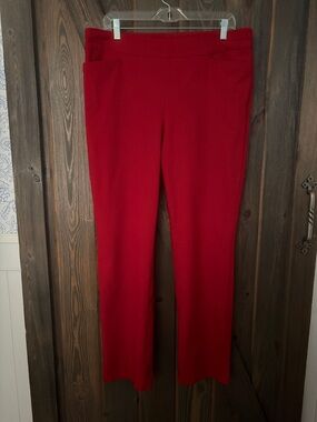 Chico's Brigitte red pants 2.5